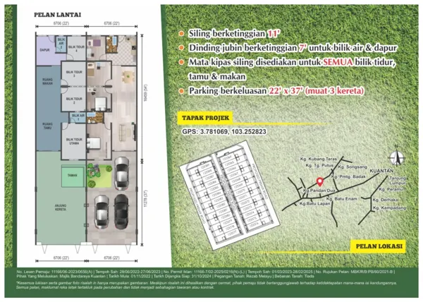 Perumahan Permatang Badak Perdana, Kuantan – gambar 6