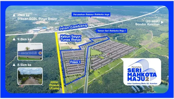 Perumahan Seri Mahkota Maju 2, Kuantan – gambar 1