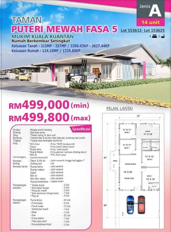 Taman Puteri Mewah Fasa 5, Kuantan – gambar 6